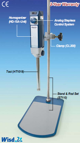 Máy đồng hóa điều khiển trực tiếp HG-15A